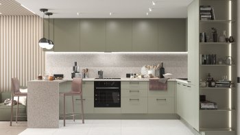Тренды и новые цвета в дизайне современных кухонь в 2023 году в Легостаево - legostaevo.mebel54.com | фото