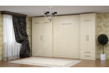Комплект мебели со шкаф-кроватью трансформер Ратмир в Легостаево - legostaevo.mebel54.com | фото