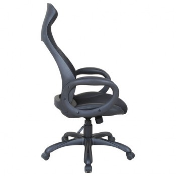 Кресло офисное BRABIX Genesis EX-517 (черное) в Легостаево - legostaevo.mebel54.com | фото