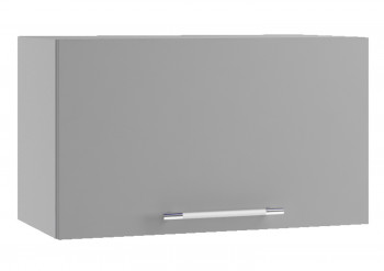Ройс ПГ 600 Шкаф верхний горизонтальный (Графит софт/корпус Серый) в Легостаево - legostaevo.mebel54.com | фото